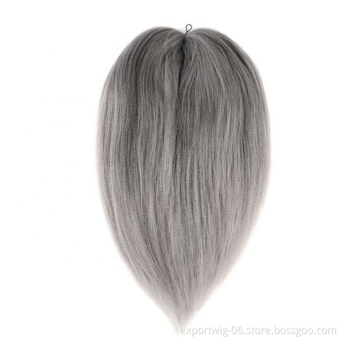 Pre stretched synthetic braiding hair wholesale Pre Stretched Jumbo Yaki Synthetic Crochet Braiding Hair Extension